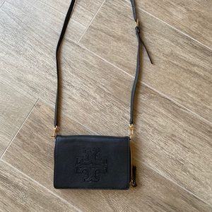Tory Burch black leather bag